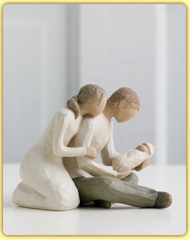 Трогательные фигурки из дерева (от Сьюзан Лорди)