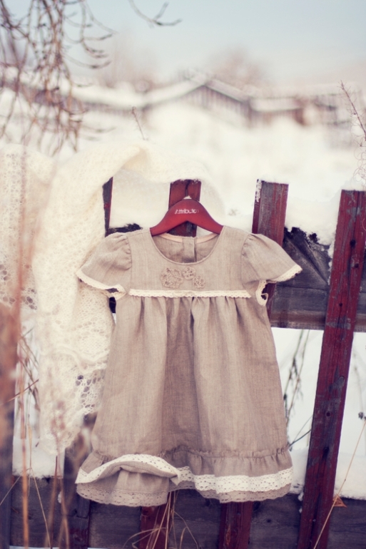 Платье из льна и не только