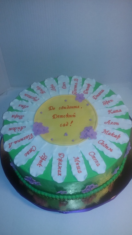 на выпускной в садик)
