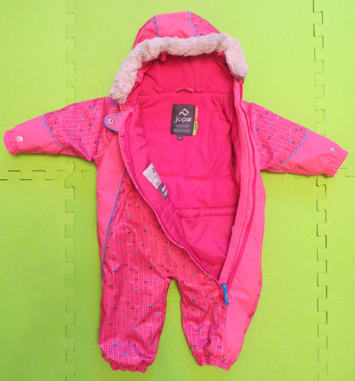Зимний комбинезон для девочки Jupa, 12 мес