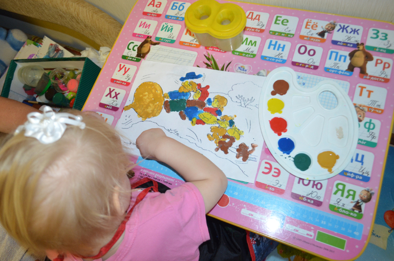 Алёнушке 2 года, В стиле "Репка"