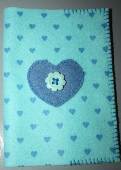 Мои фетровые обложки)