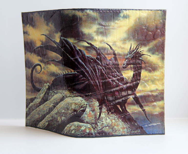 Обложки на паспорт "Волки"  "Дракон" и...