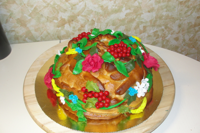 каравай на свадьбу