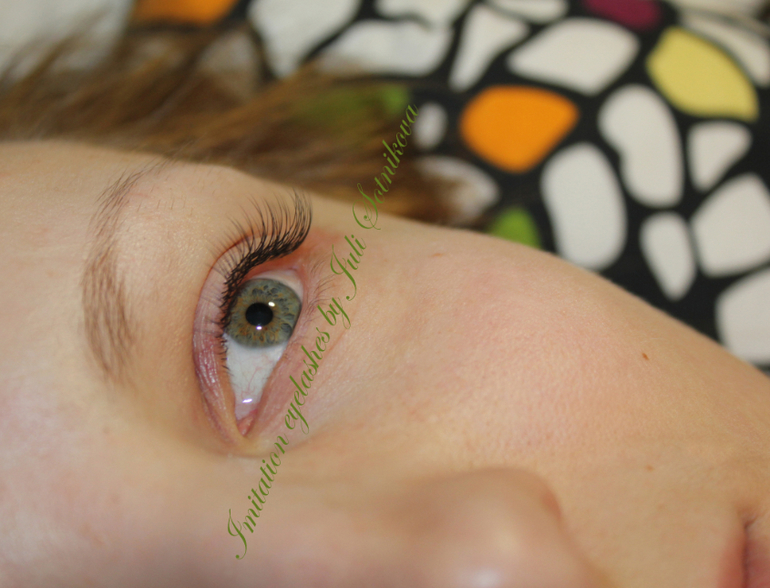 Представляю новинку! Полная имитация своих собственных ресниц!