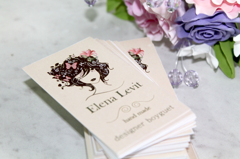 Фирменный стиль для рукодельниц, индивидуальный макет+ печать