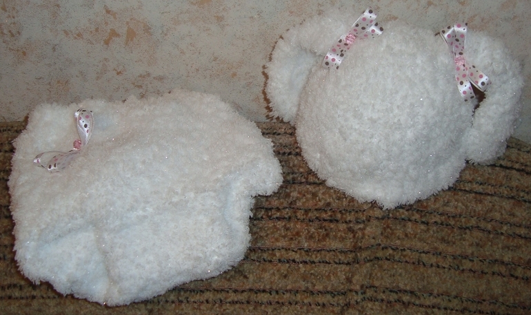 Нежный набор для фотосессии "Зайка"