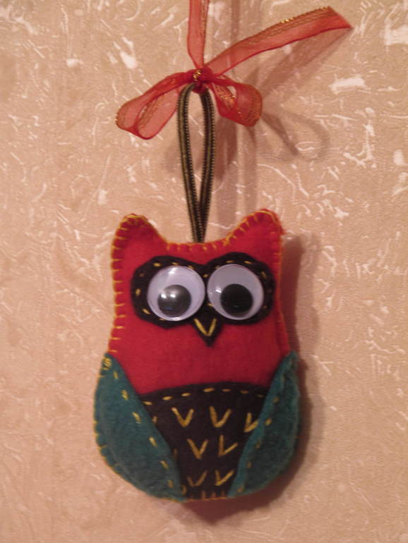 Огоньки, елка и совы