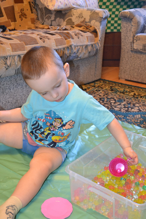 Наши развивающие занятия в 2 года