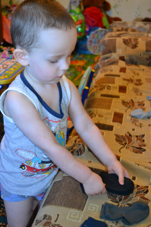 Наши развивающие занятия в 2 года