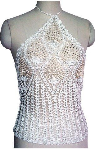 красивый топ(хочу связать)