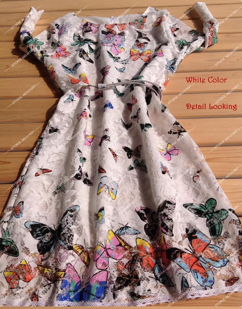 Платье с бабочками, 730 руб