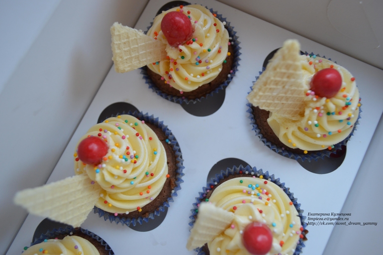 Капкейки с сюрпризом