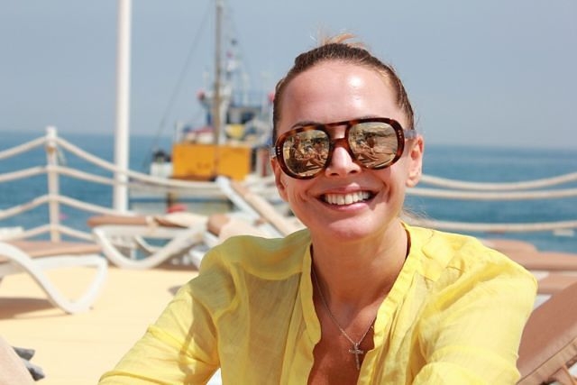 Красавица, умница и вообще приятная во всех отношениях девушка)...