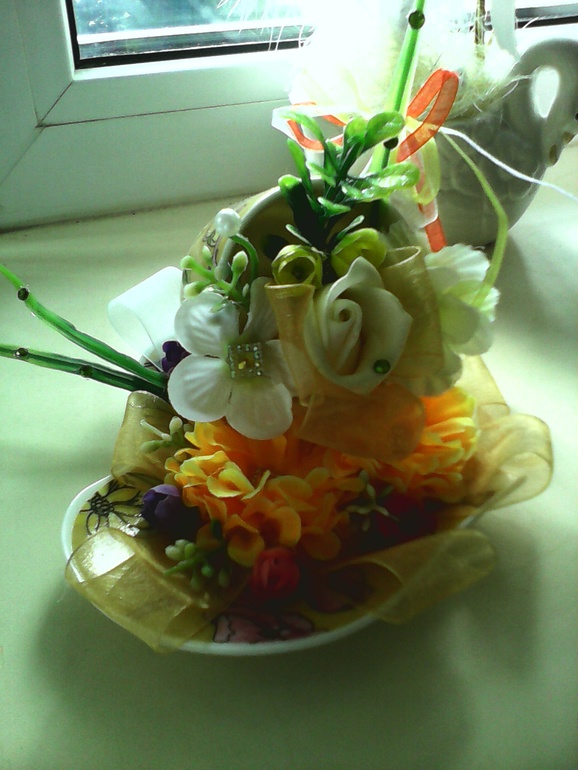 вчера натворила.....