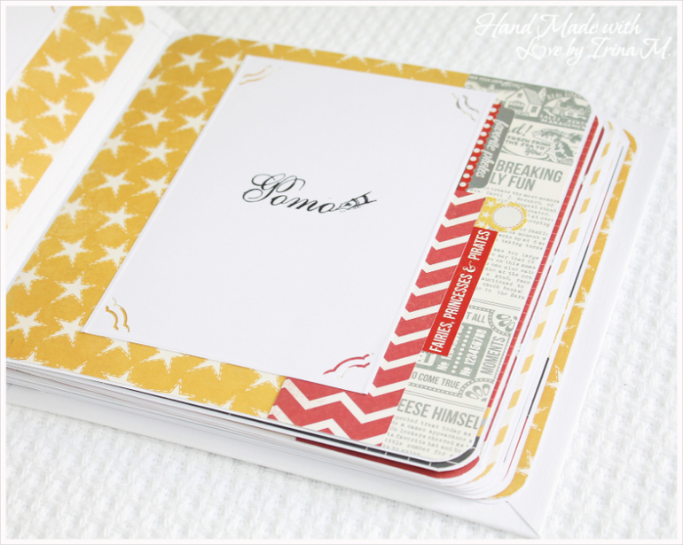 Альбом в американском стиле для мужчины-фотографа.