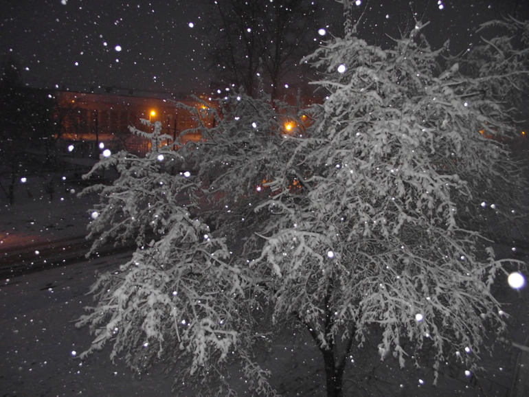 А у нас за окном вот такая красота сегодня....