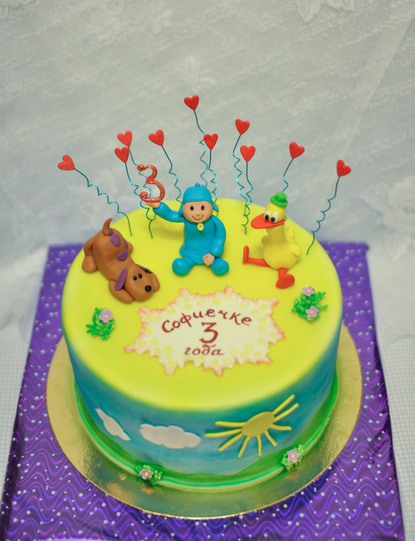 Для крестницы мужа по мульту