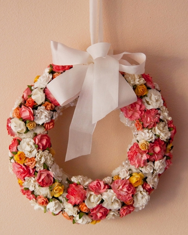 Венки декоративные, на весеннюю тематику)