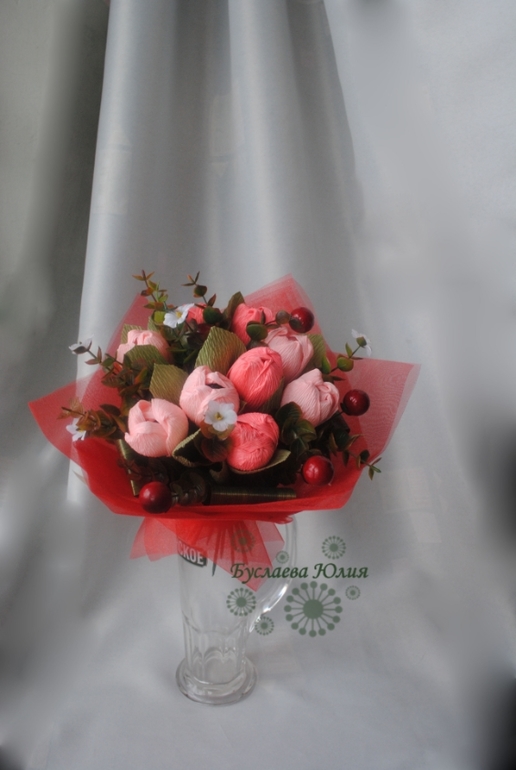 Ручной миник "Тюльпаны".