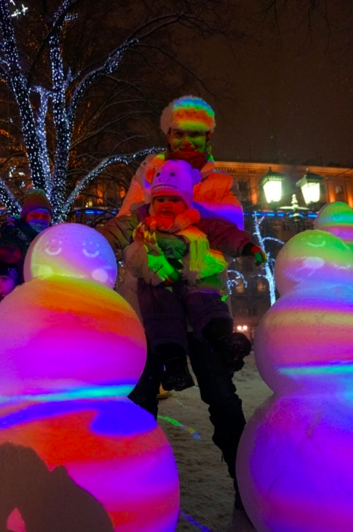 Новогодние гулянья Москва 2013 декабрь