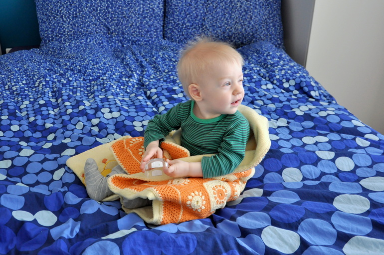 Солнечный плед