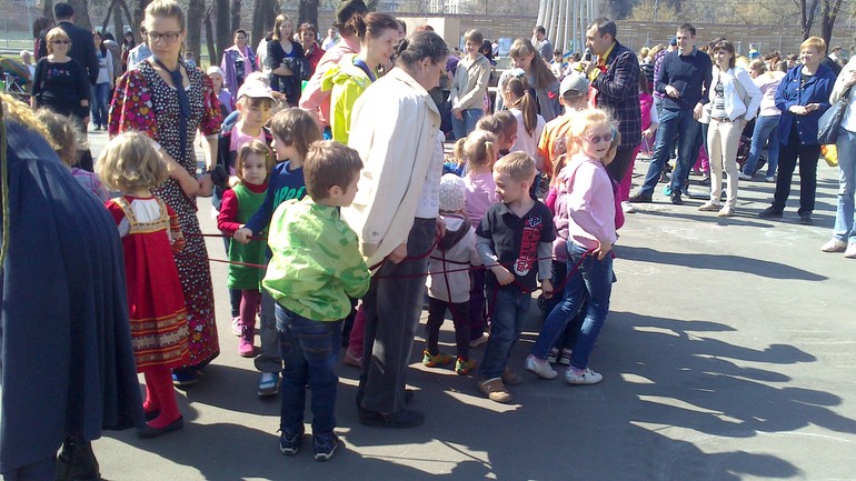 Пасха в парке Таганский