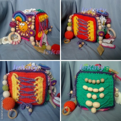 Развивающий кубик