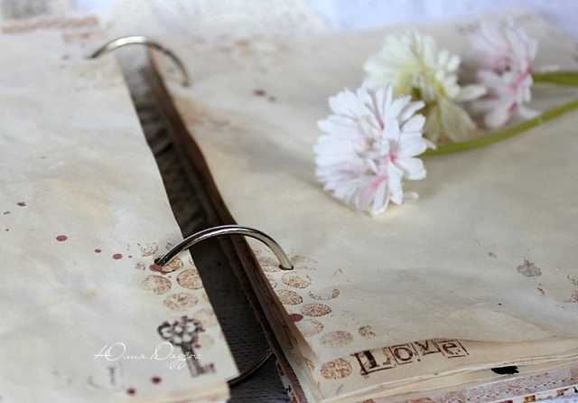 Альбом для романтичной барышни для фото и записей