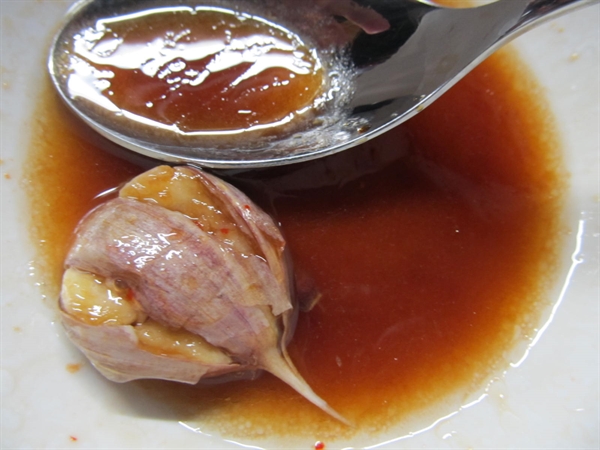 Маринованные кольца кальмара