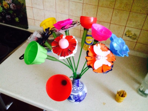 Цветы для сада - руками мамы) Как вам?