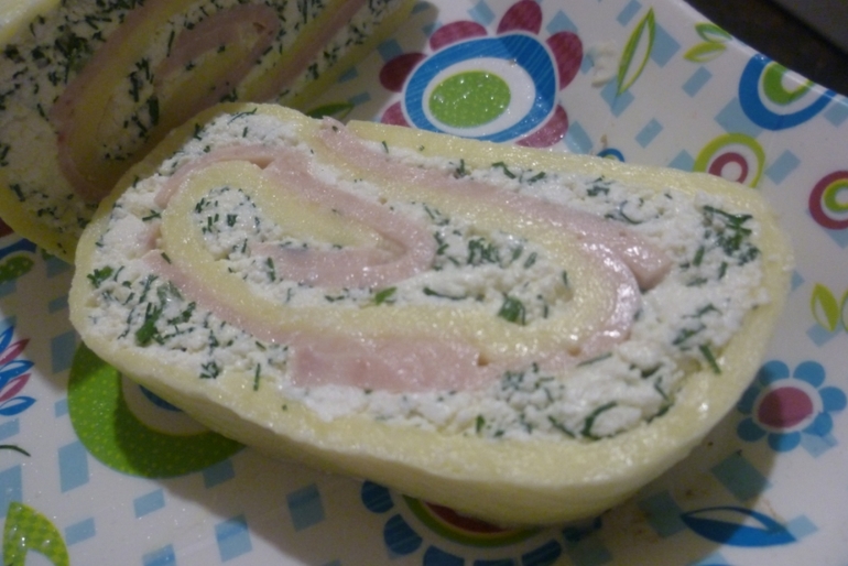 Сырный рулетик