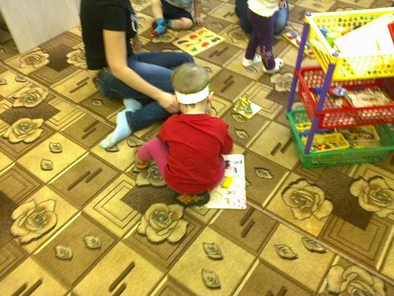 На занятиях