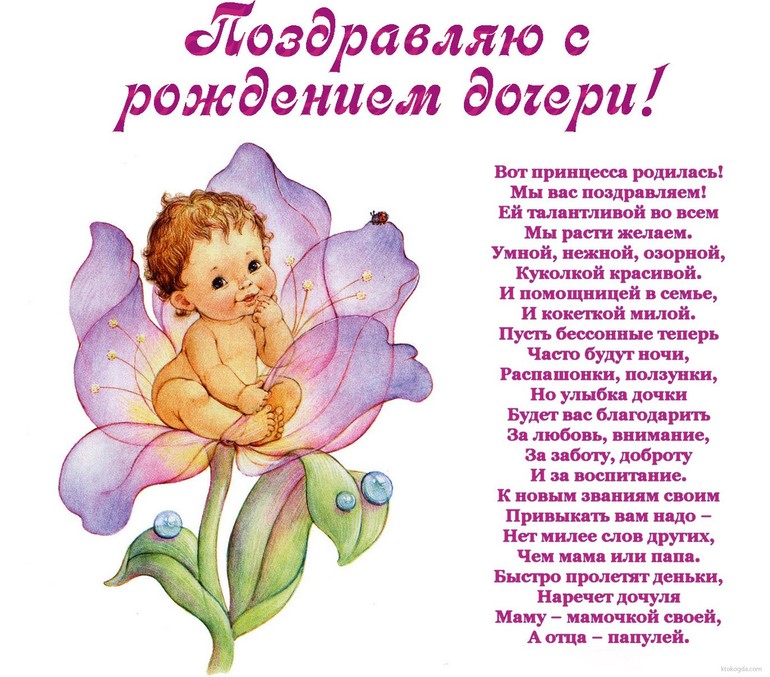 Поздравление с рождением дочки подруге в картинках Поздравление с рождением дочки подруге в картинках
