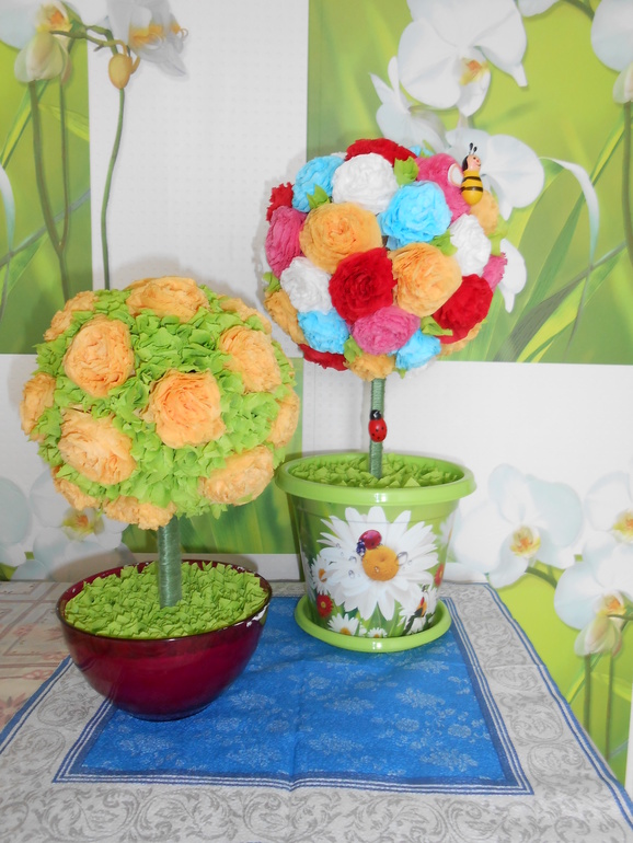 Моё новое увлечение - ТОПИАРИЙ))))