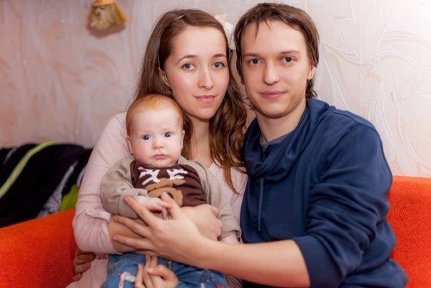 В новый год с новым сыном))))