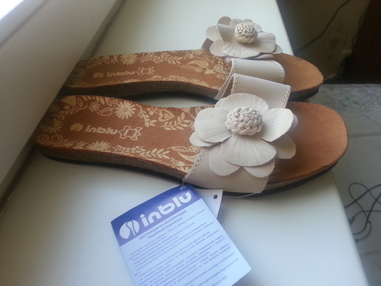 Новые шлёпки, натур. замша.