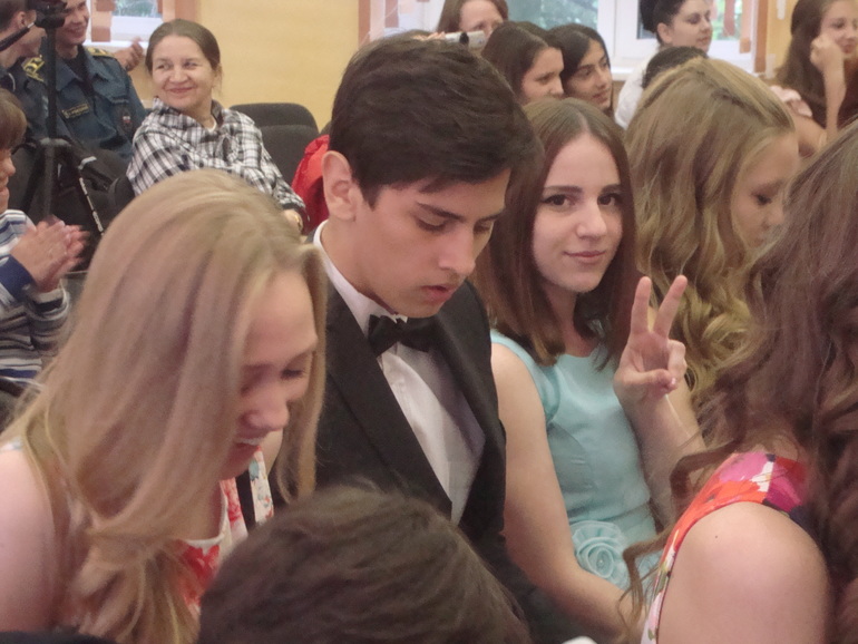 Наш выпускной в 9-м классе)