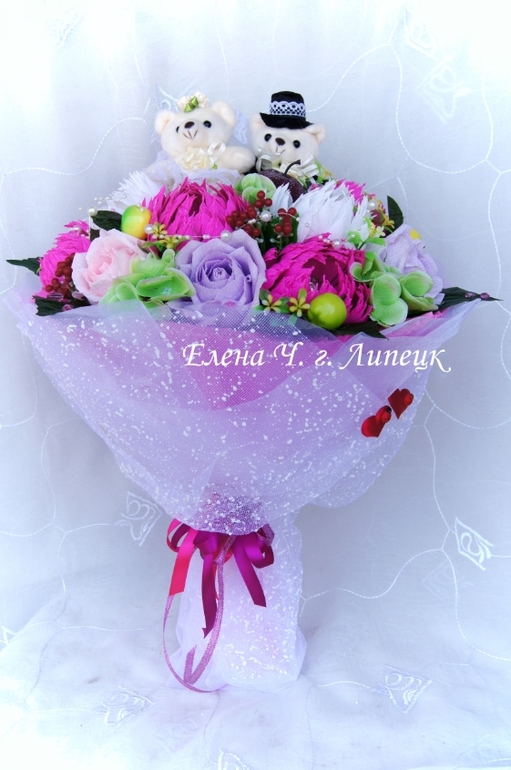 Пару букетиков от меня