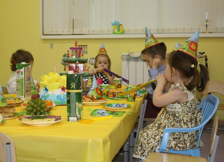 день рождения девочки Алины