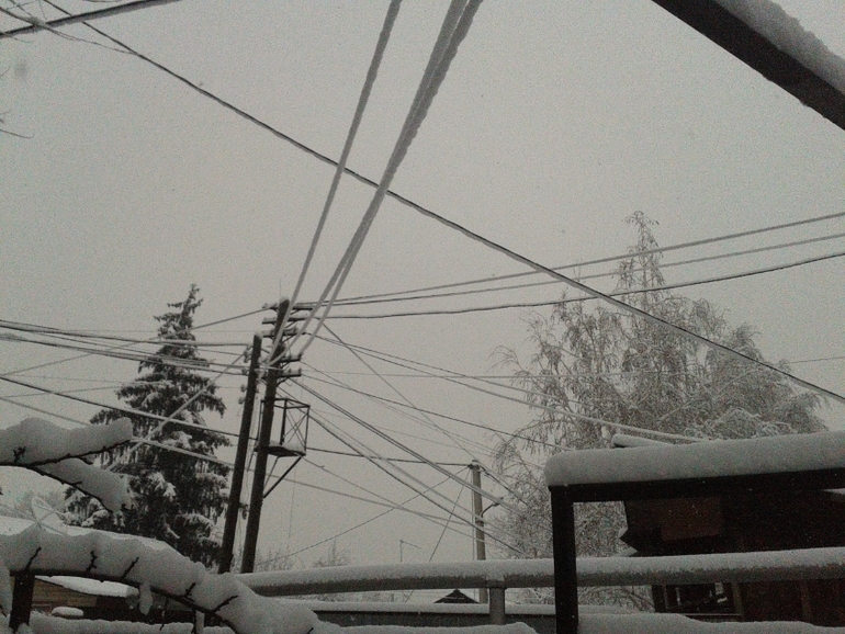 Зима в Алматы