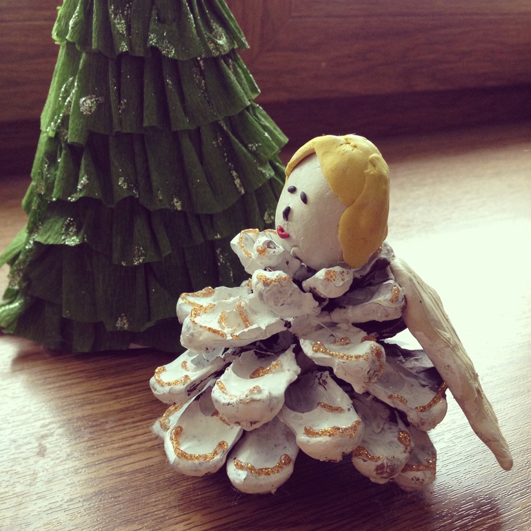 Зимняя поделка на выставку в садик