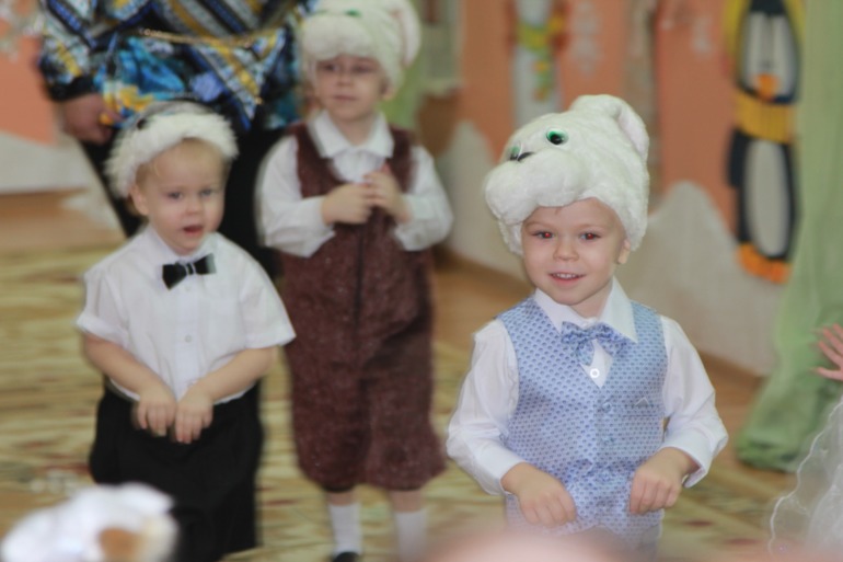 Новый год в саду)