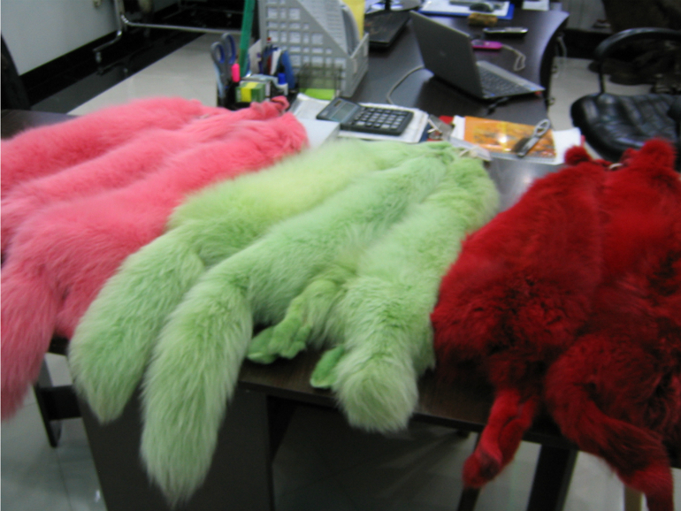 шкура песца..лисы