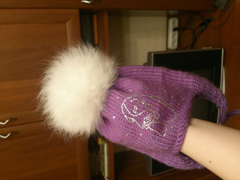 белые пушистики)))