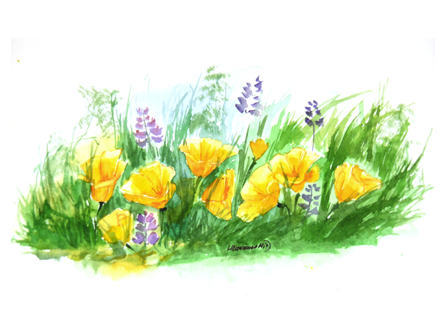 Акварель Это моя жизнь