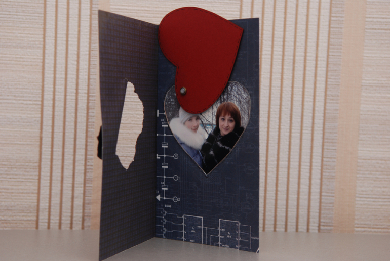 Мужская открытка