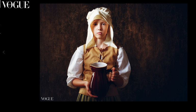 "Fashion Diva " в Италия VOGUE