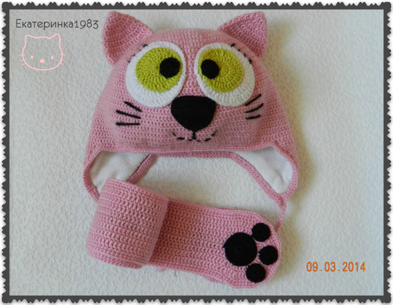 Шапочка "Киса"