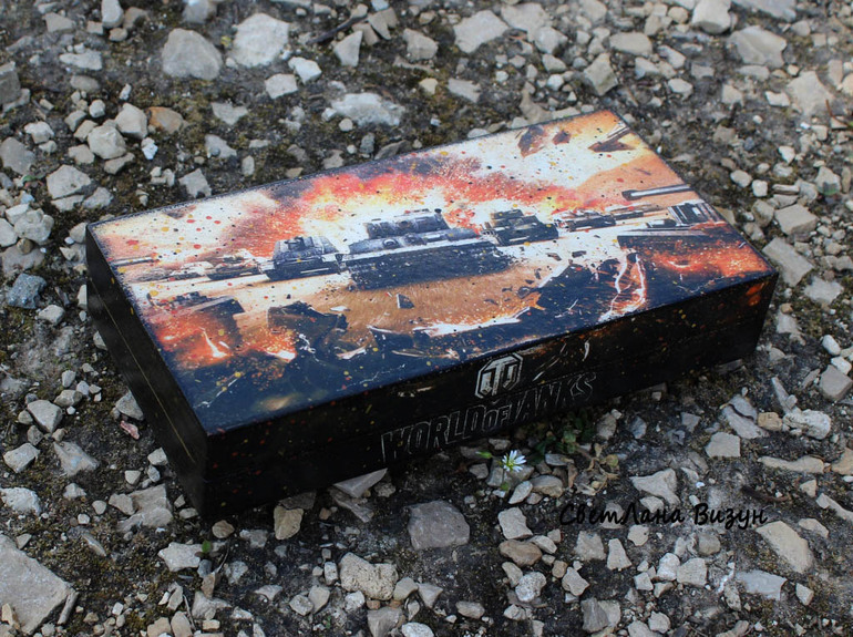 У всех мужья как мужья, а у меня танкист! Подарок мужу World of Tanks.